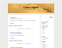 Tablet Screenshot of calmadigital.info